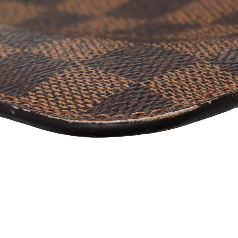 Louis Vuitton Neverfull Pouch Clutch in Damier Brown N41603