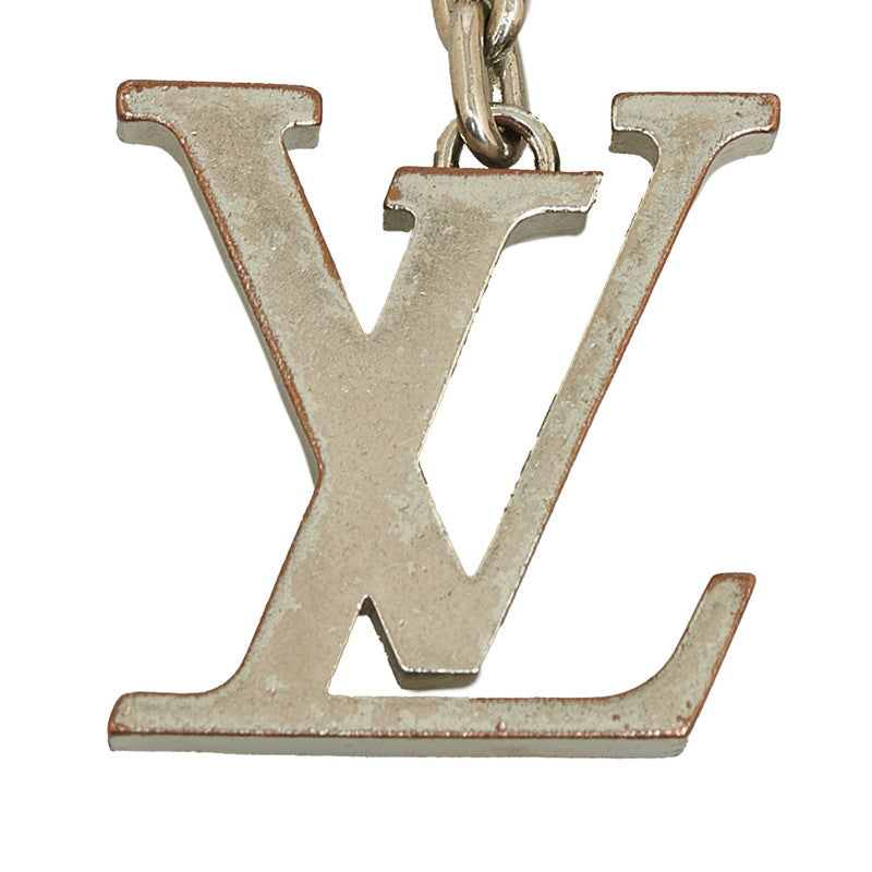 Louis Vuitton Port-Clé Initial LV Charm M65071 Silver Metal Men LOUIS VUITTON