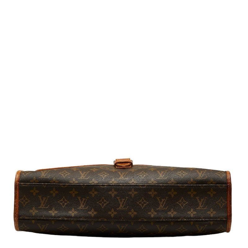 Louis Vuitton Monogram Beverly Handbag 2WAY M51121 Brown PVC Leather  Louis Vuitton