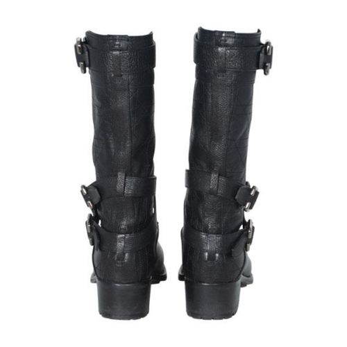 Dior Leather Moto Boots