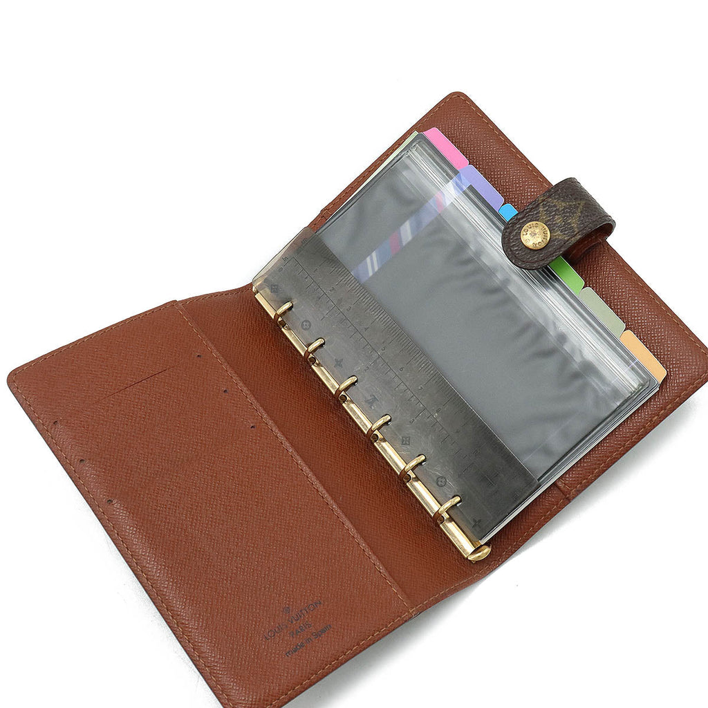 LOUIS VUITTON Agenda PM Handbook Cover Monogram R20005