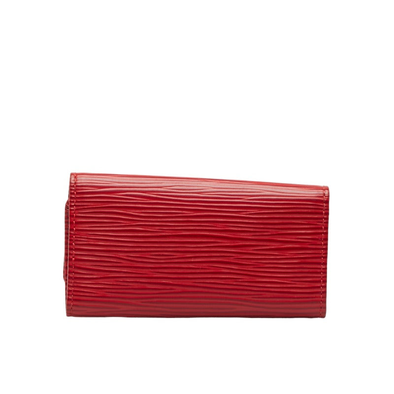 Louis Vuitton Epic Multicle 4 Keycase Keeper M6382E Castilian Red Leather  Louis Vuitton