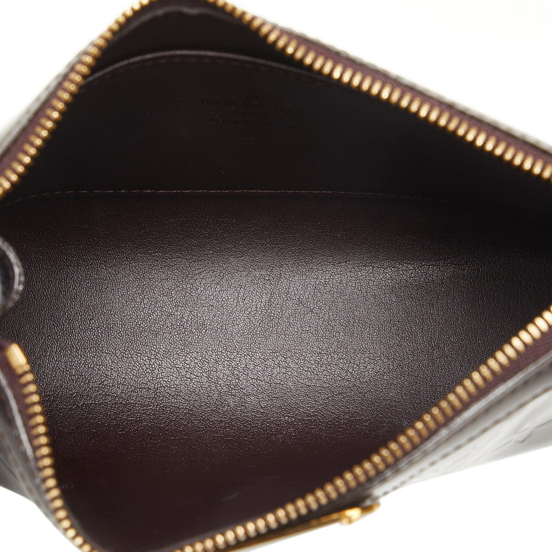 Louis Vuitton Monogram Verney Tours Cosmetic  M93564 Amarant Pearl Patent Leather  Louis Vuitton