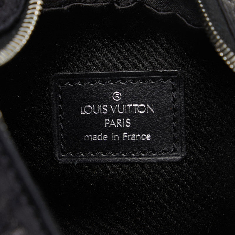 Louis Vuitton Monogram Saten Little Brown Handbag Mini Handbag M92142 Noir Black Saten Leather  Louis Vuitton