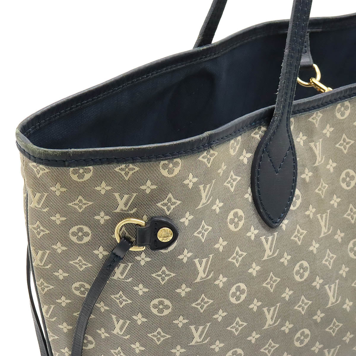 Louis Vuitton Louis Vuitton Monogram Idil Nevarful MM Tortoise Bag Anchor Anchor Navi M40514