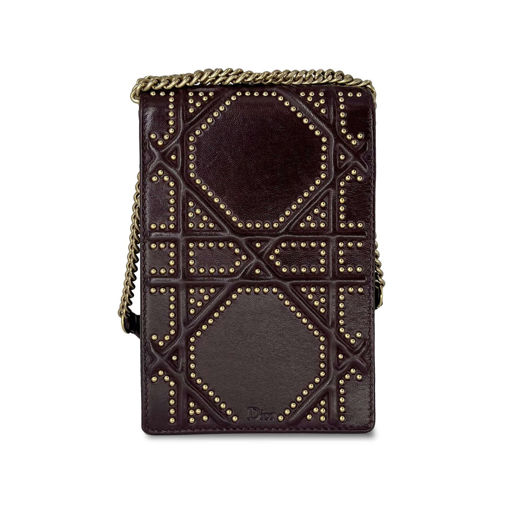 Christian Dior Mini Diorama Vertical Clutch Bag