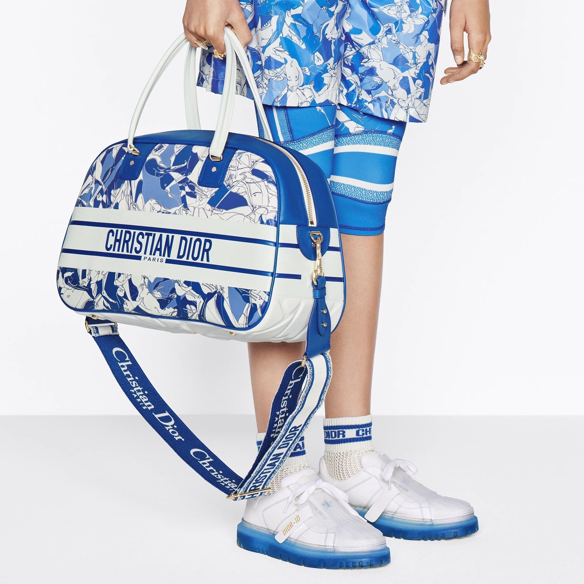 LARGE DIOR VIBE CLASSIC BOWLING BAG