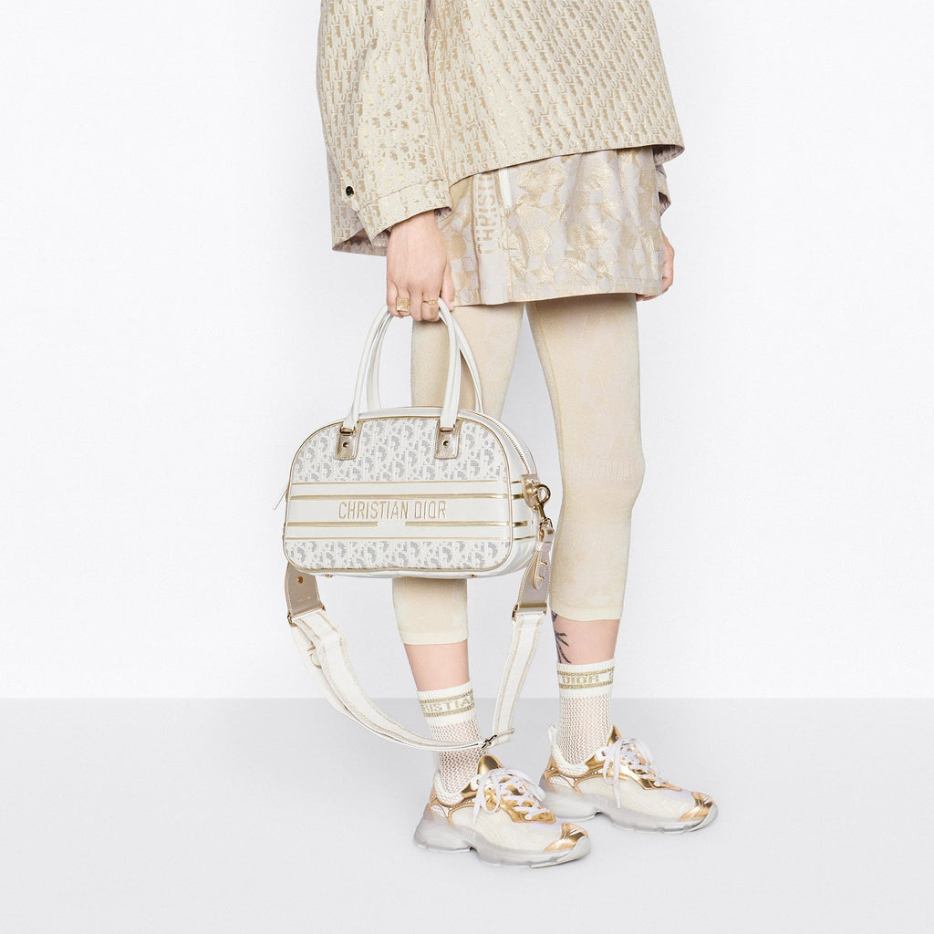 MEDIUM DIOR VIBE CLASSIC BOWLING BAG