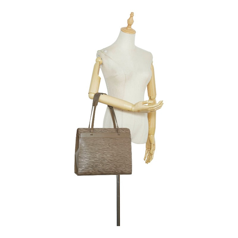 Louis Vuitton Epic Cravat GM Handbag M5250B Beige Lila Leather  Louis Vuitton