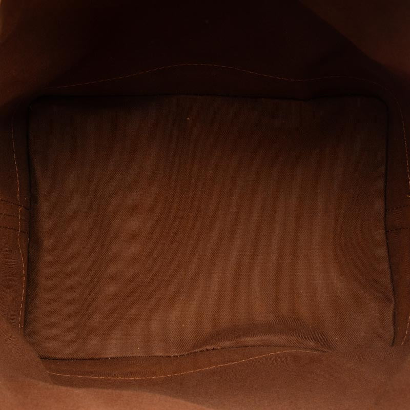 Louis Vuitton Monogram M42224 Shoulder Bag PVC/Leather Brown