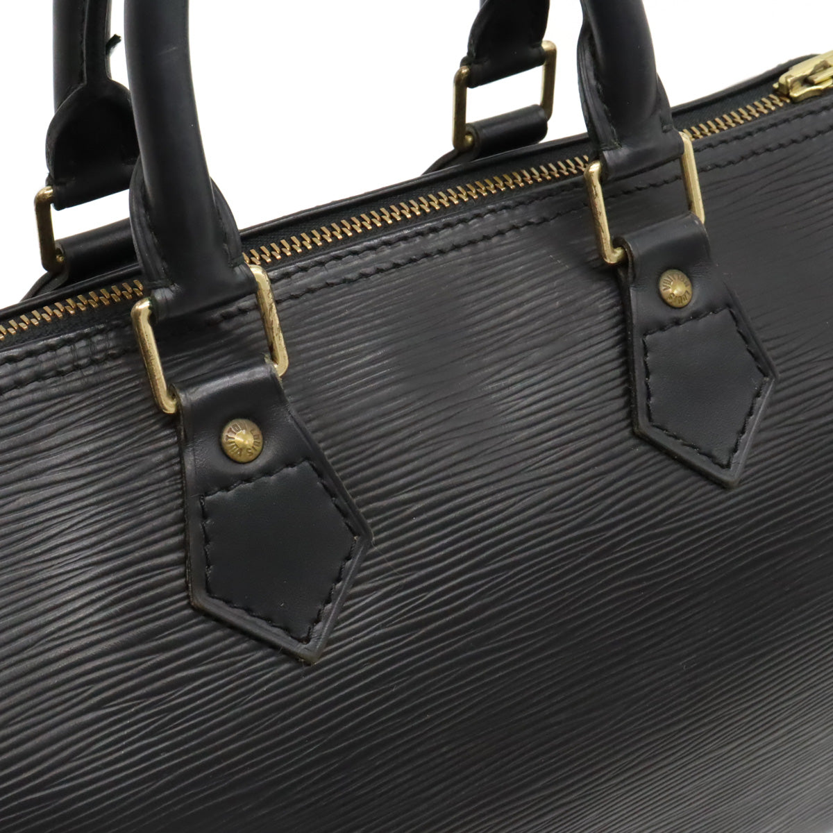 Louis Vuitton Louis Vuitton Epic Speed 25 Bag Mini Boston Bag Black Black M43012
