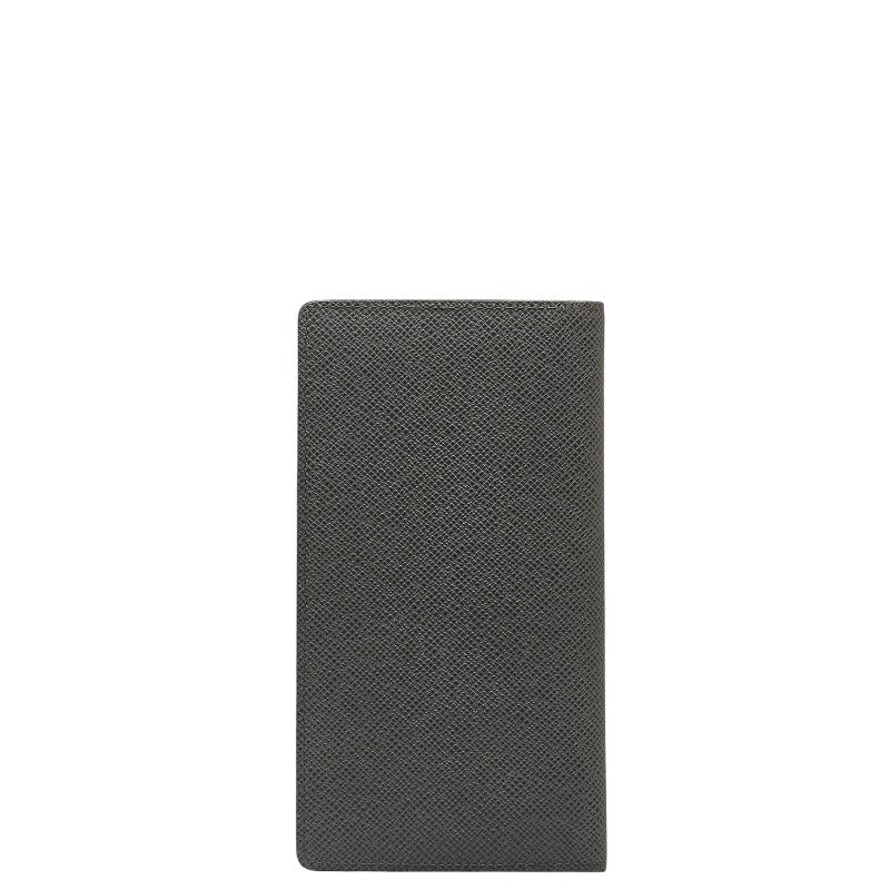 Louis Vuitton Tiger Portfolio Braza Long Wallet M32653 Gray Glassier Leather Men LOUIS VUITTON