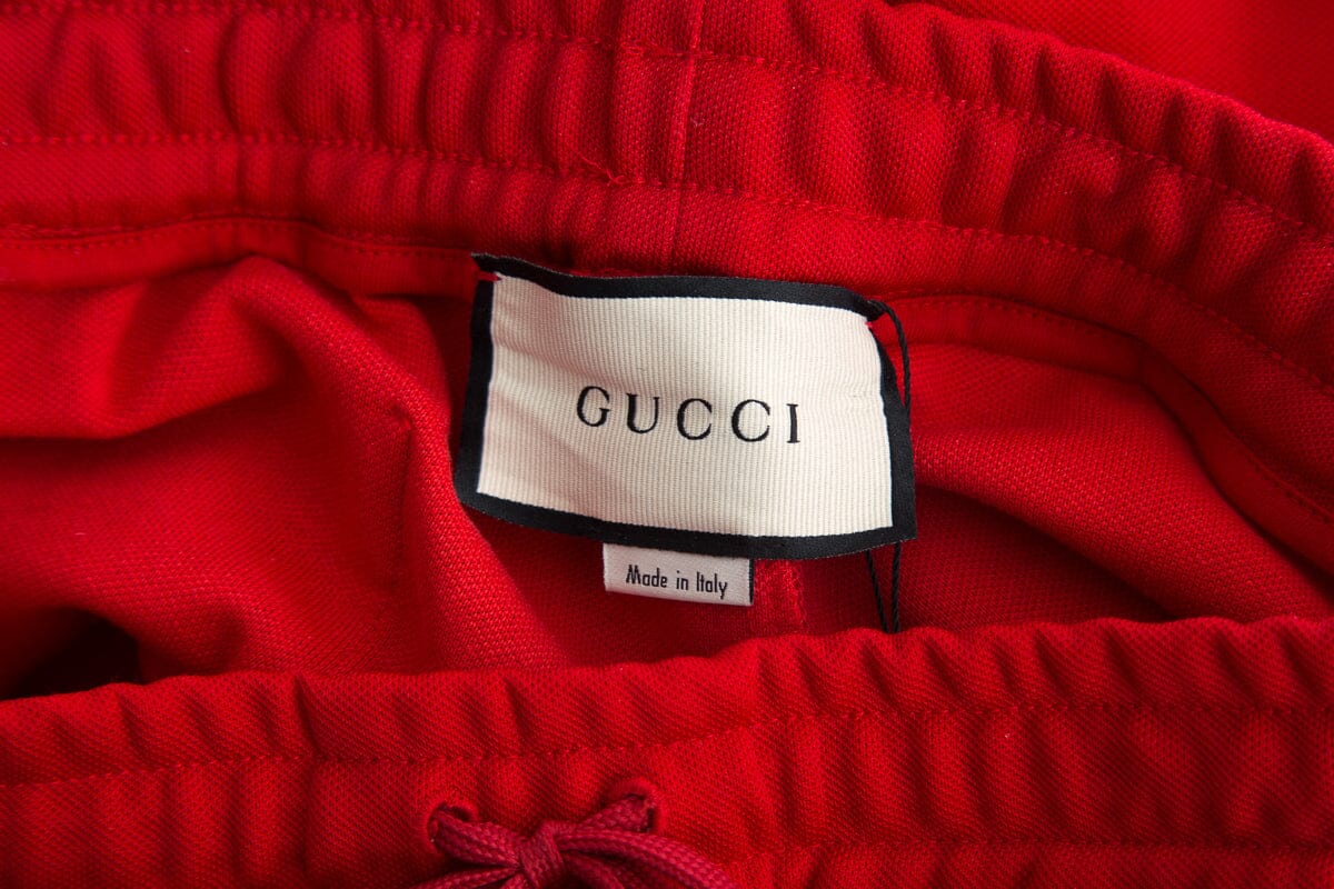 Gucci Red Jogger Pants SZ L