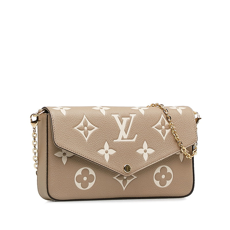 Louis Vuitton Monogram Empreinte Pochette Felice Chain Pouch M82480