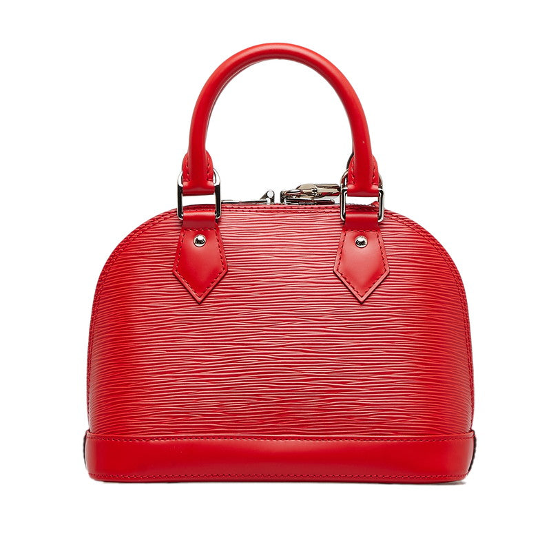 Louis Vuitton Epic Alma BB Handbags Shoulder Bag 2WAY M41160 Coquimbo Red Leather  Louis Vuitton