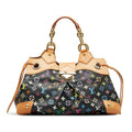 Louis Vuitton Multicolor Ursula Handbag M40124 Noir Black Multicolor PVC Leather  Louis Vuitton