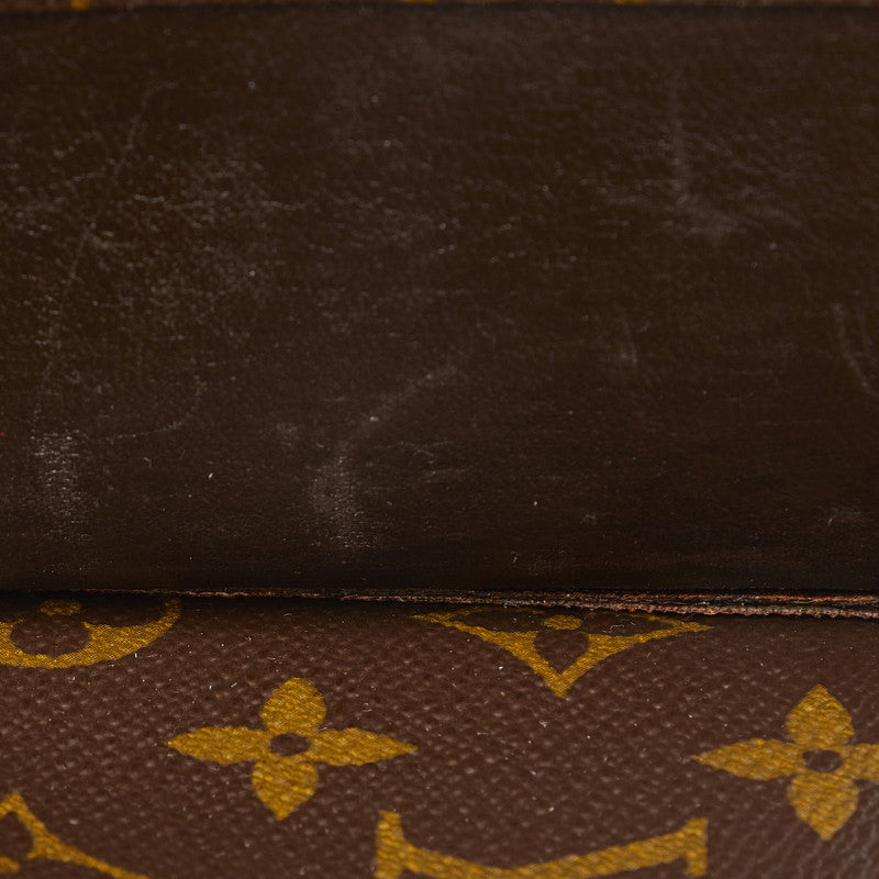 Louis Vuitton Vintage Monograms 1984 Offert PAR Banknote Long Wallet Checkout Case Brown PVC Leather Ladies Louis Vuitton
