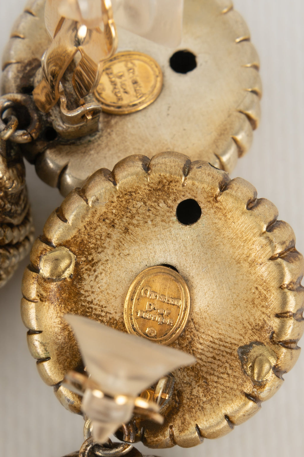 Boucles d'oreilles Christian Dior Haute Couture