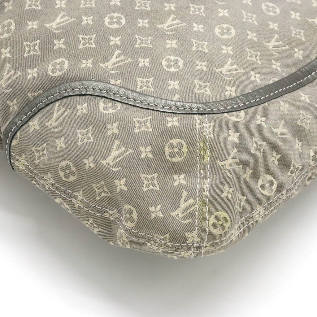 Louis Vuitton Monograms Miniature Buzz Angel Shoulder Bag 2WAY Handbag Platinum Gray M95622