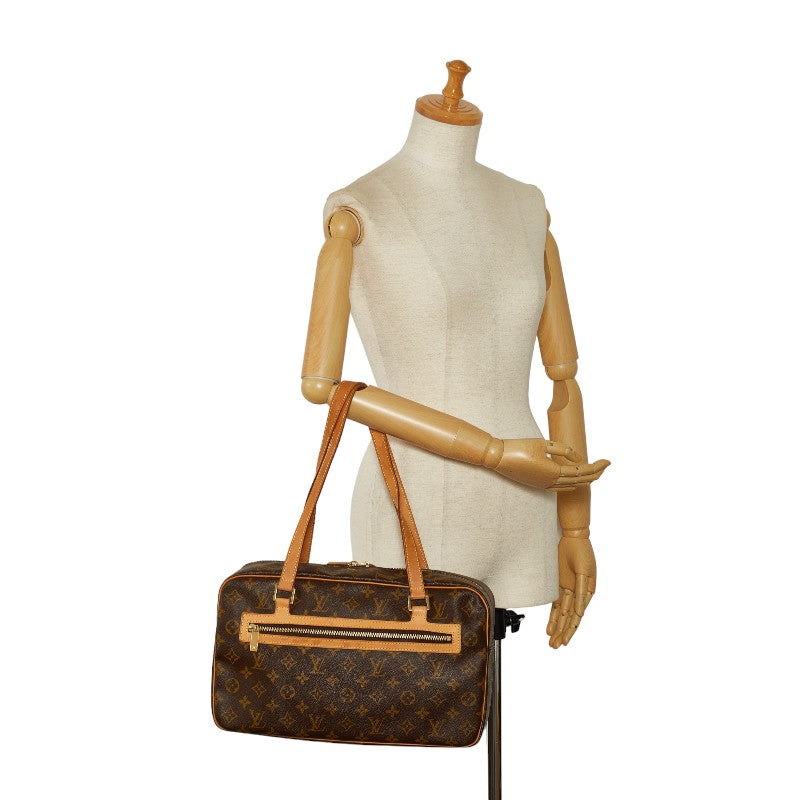 Louis Vuitton Monogram City GM Handbag M51181 Brown PVC Leather  Louis Vuitton