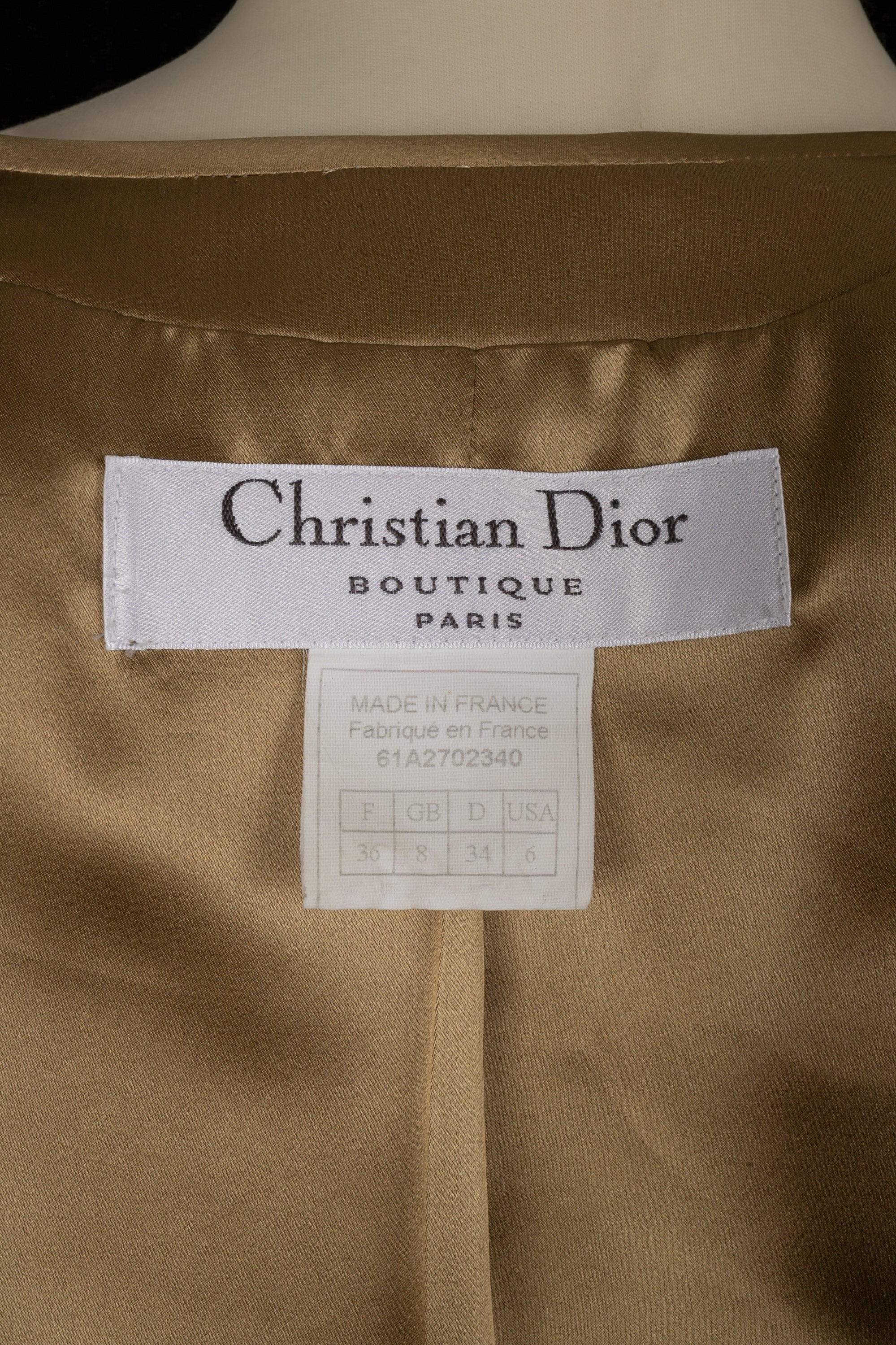 Veste Christian Dior