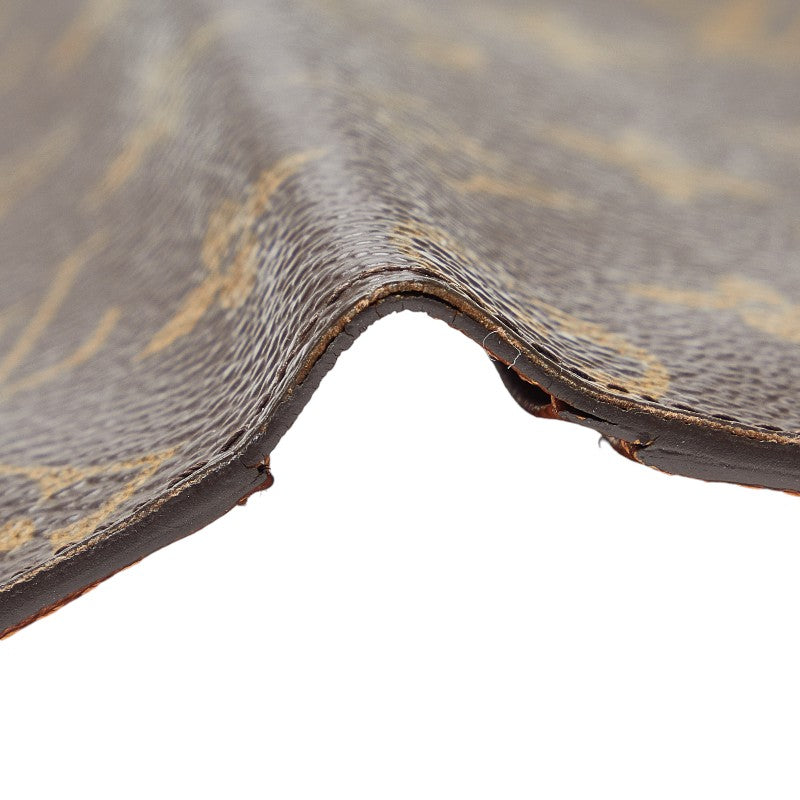 Louis Vuitton Monogram M61823 Long Wallet PVC/Leather Brown