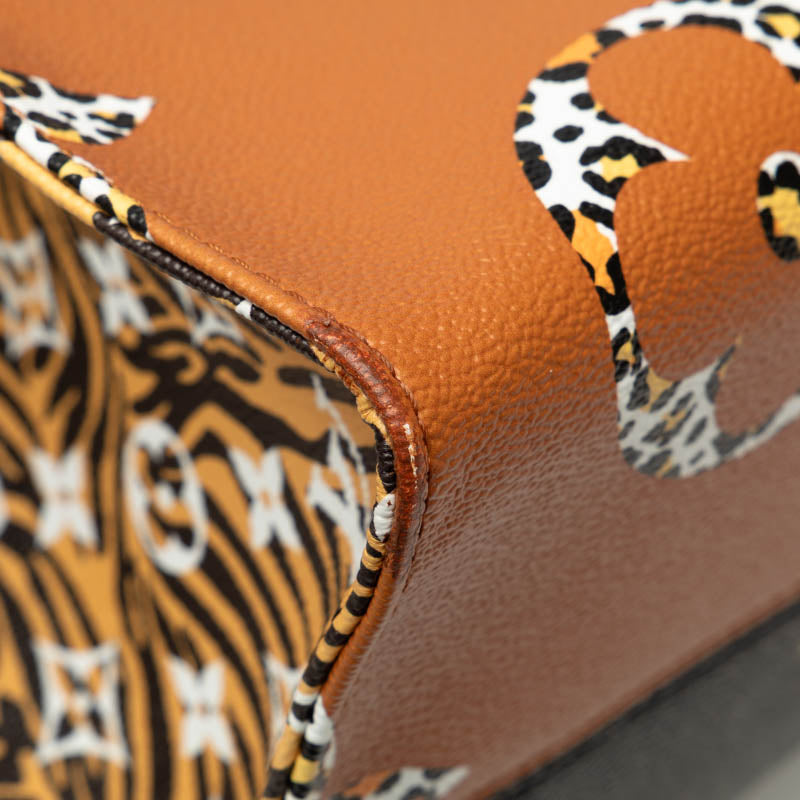 Louis Vuitton Monograms Jungle M44674 Tortoise Bag PVC Noir Caramel