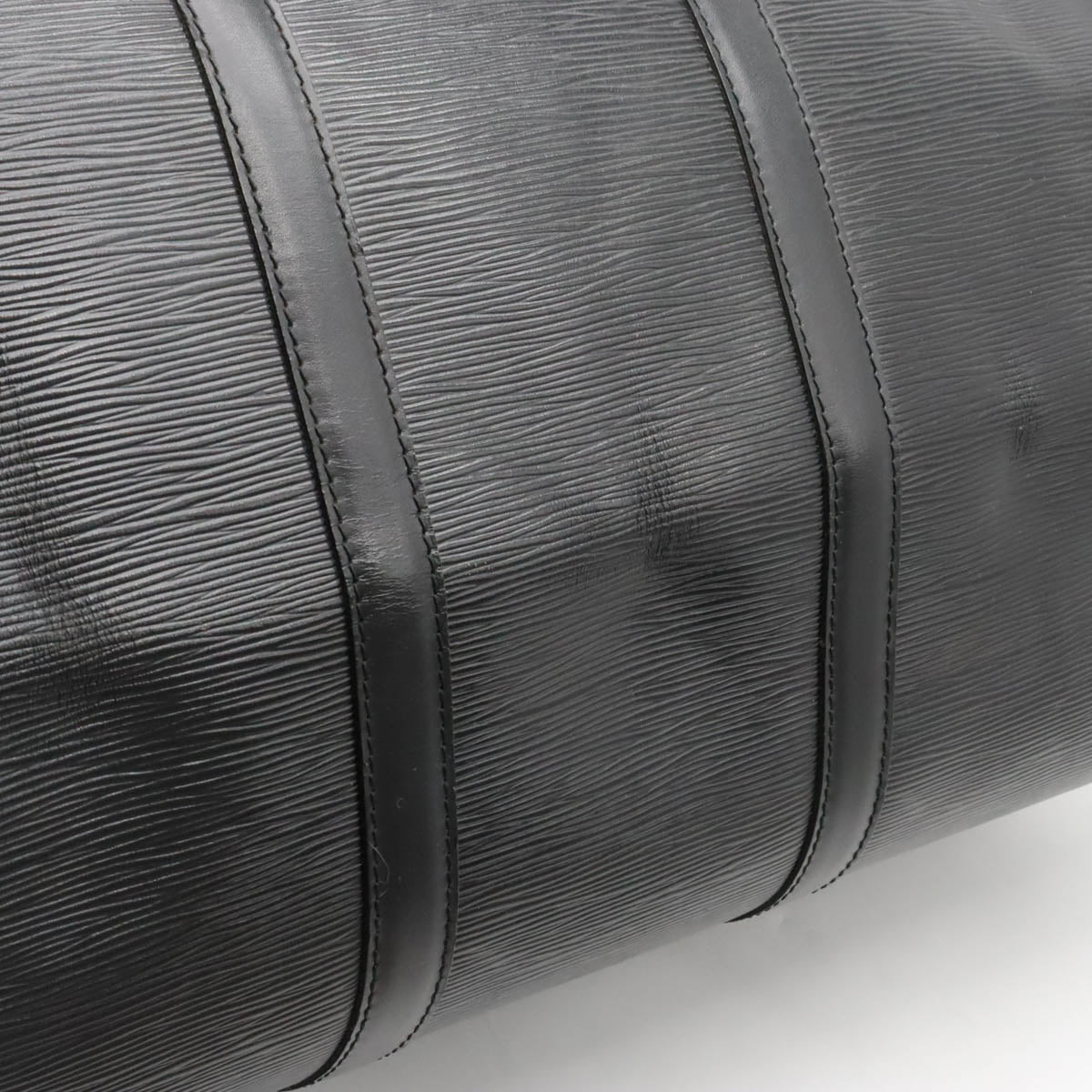 LOUIS VUITTON Louis Vuitton Epic Kypopur 55 Boston Bag Travel Bag Leather Noir Black M42952