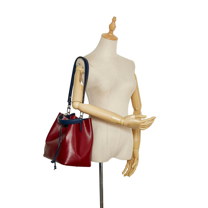 Louis Vuitton Epic Neonoe Handbags 2WAY M54365 Wine Red Navi Leather Ladies Louis Vuitton