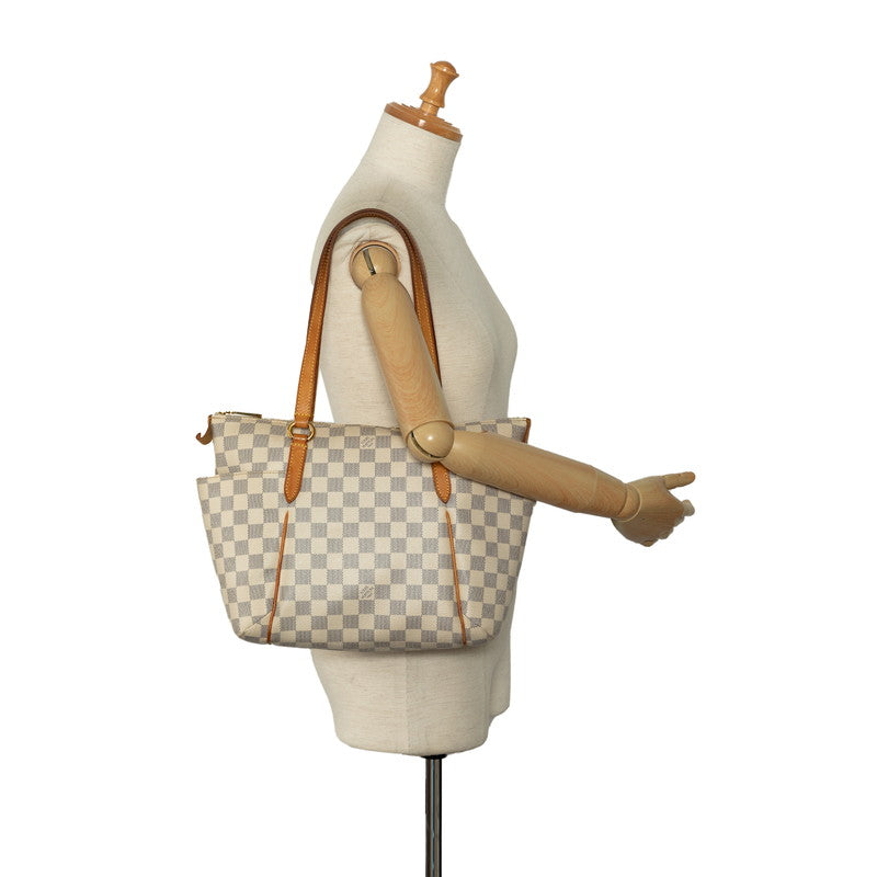 Louis Vuitton Louis Vuitton Damière Azur N51261 Toast Bag PVC/Laser White
