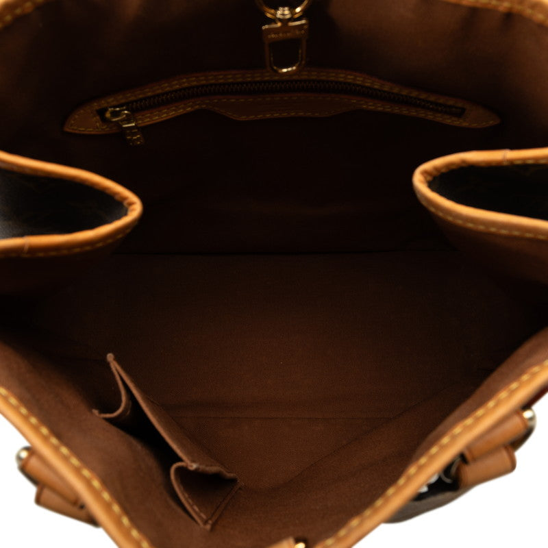 Louis Vuitton Monogram M51153 Shoulder Bag PVC/Leather Brown