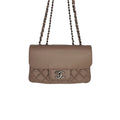 Chanel Beige Grained Calfskin All About Flap Bag