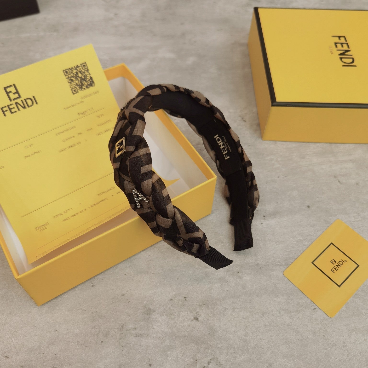 Luxury Hair Band Fendi 001