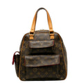 Louis Vuitton Monogram Exantry City Handbag M51161 Brown PVC Leather  Louis Vuitton