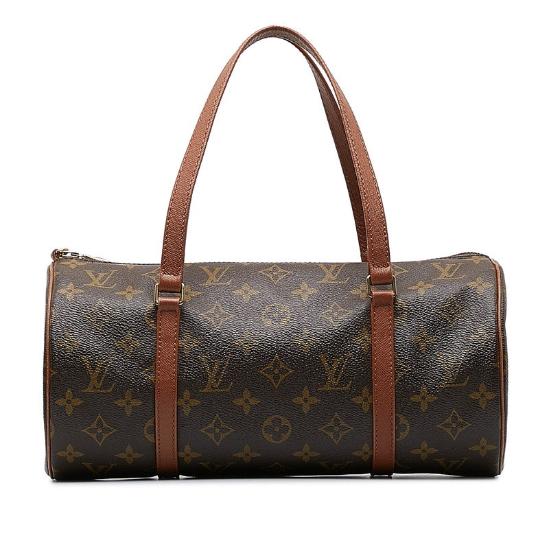 Louis Vuitton Monogram Papillon 30 (Old) Handbag M51365 Brown PVC Leather  Louis Vuitton