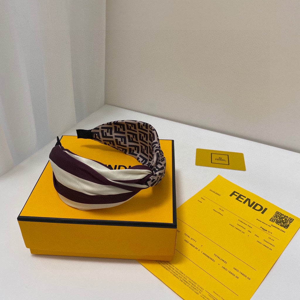 Luxury Hair Band Fendi 037