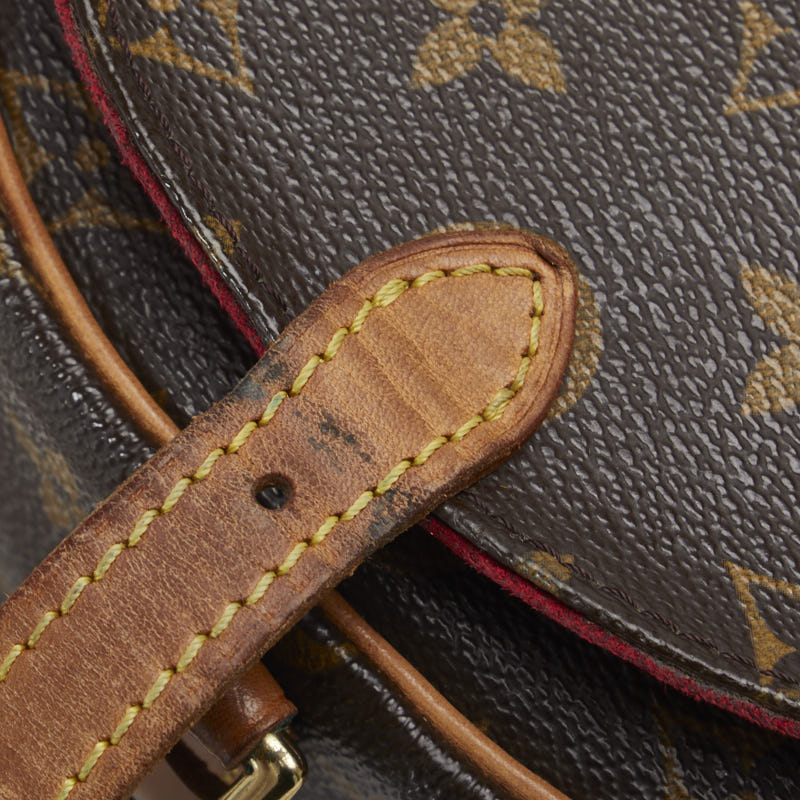 Louis Vuitton Monogram M51179 Shoulder Bag PVC/Leather Brown