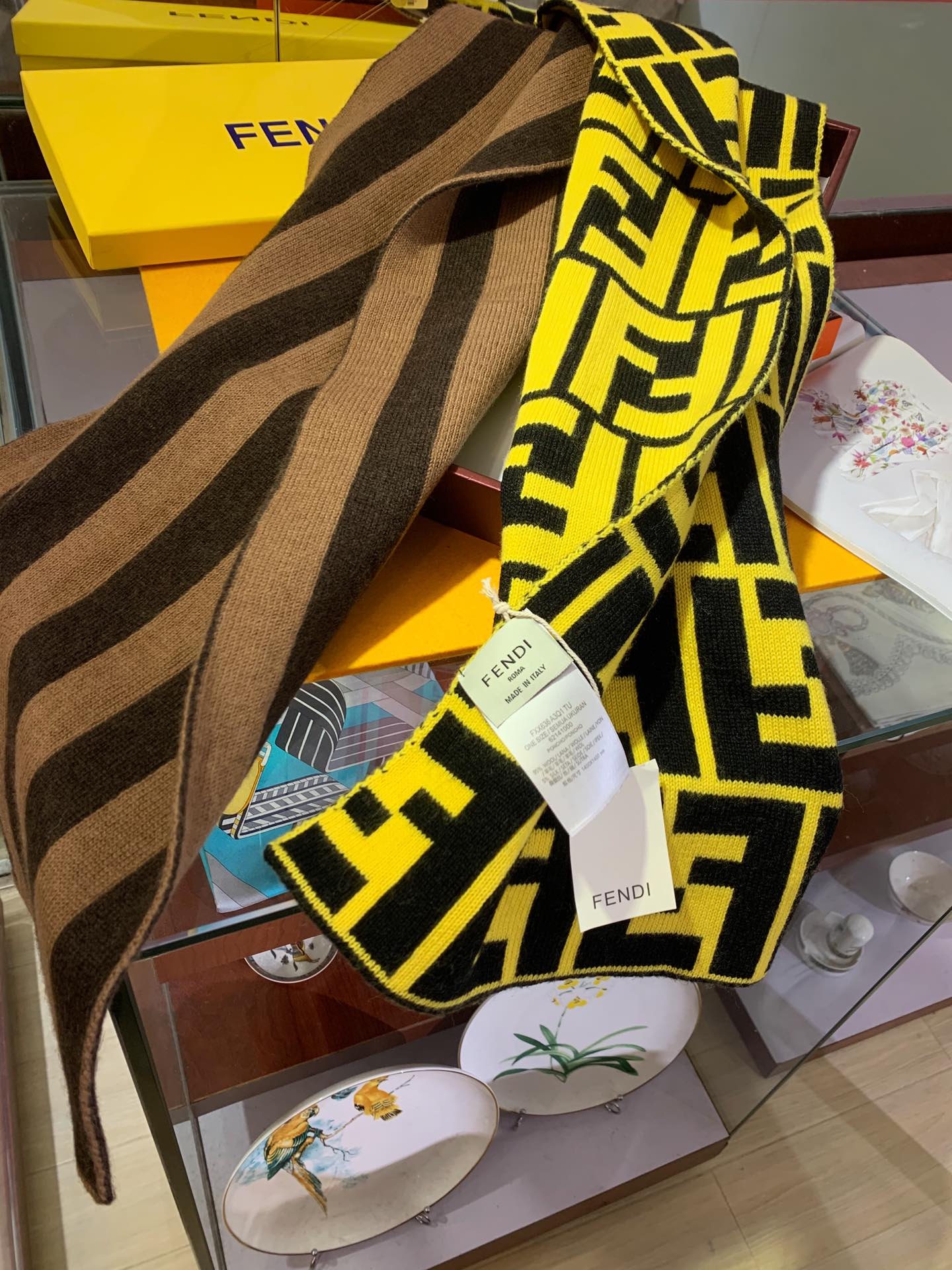 Luxury Fendi  Scarf 008