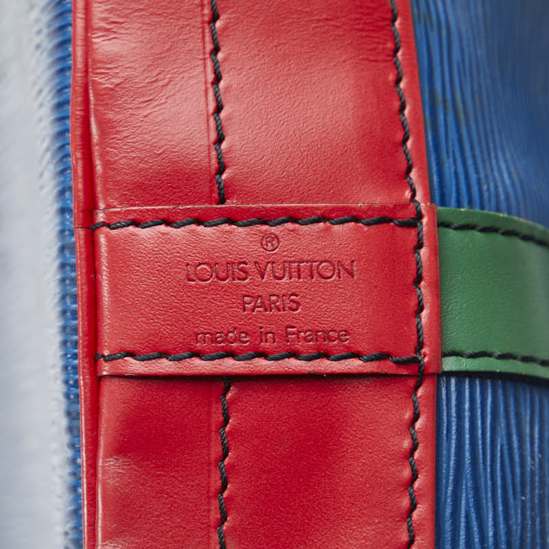 Louis Vuitton Epic Noir Tricolor Shoulder Bag M44082 Blue Red Green Leather  Louis Vuitton
