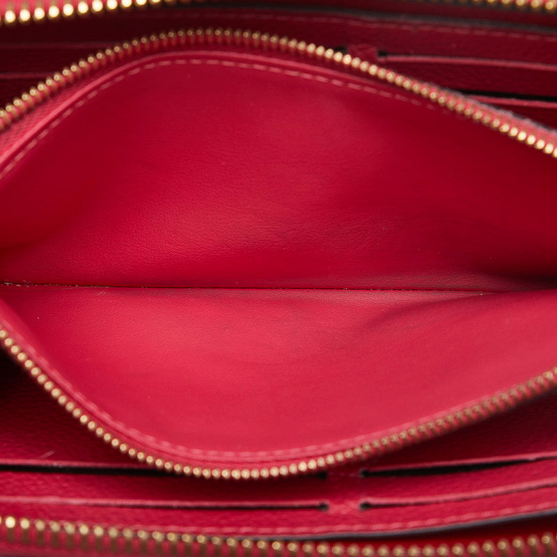 Louis Vuitton Monogram Amplant Portfolio Clemence Long Wallet M62535 Frigia Pink Carfresser Ladies Louis Vuitton