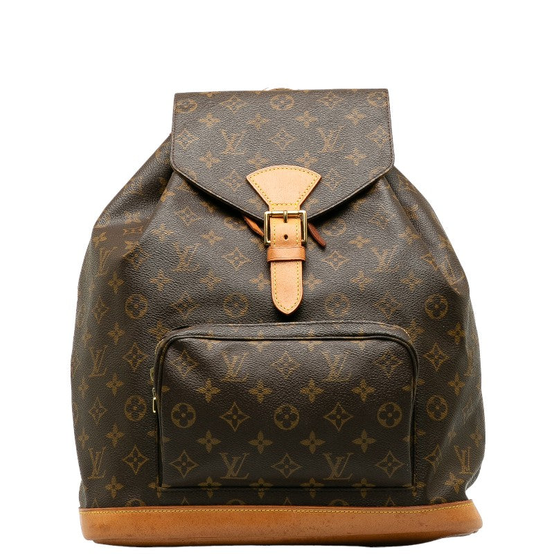 Louis Vuitton Monogram M51135  Daypack PVC/Leather Brown