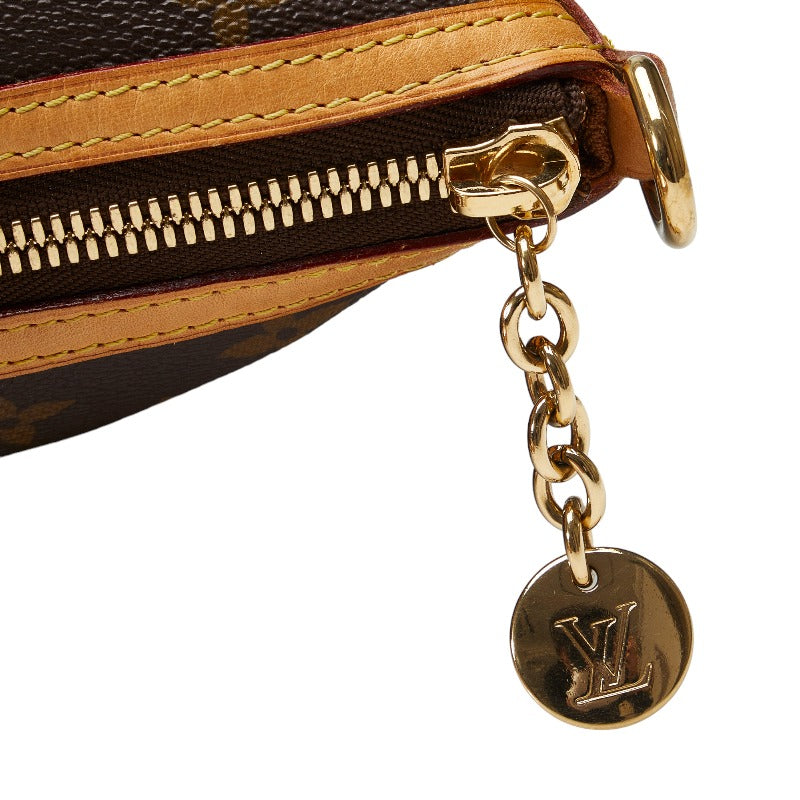 Louis Vuitton Monogram Palermo GM Shoulder Bag M40146 Brown PVC Leather  Louis Vuitton