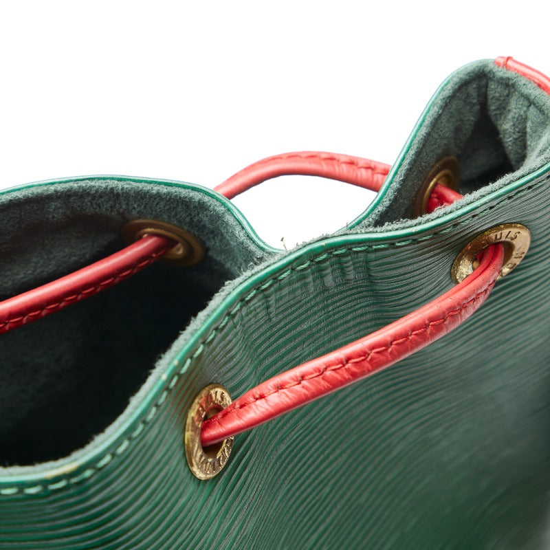 Louis Vuitton Epic Puccinoe M44147 Borneo Green Castilian Red Leather  Louis Vuitton