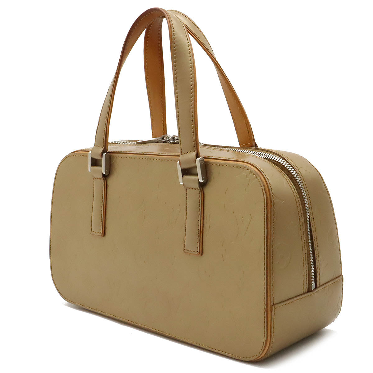 Louis Vuitton Monogram Mat Shelton MM Handbag Ambre Beige M55177 by Louis Vuitton