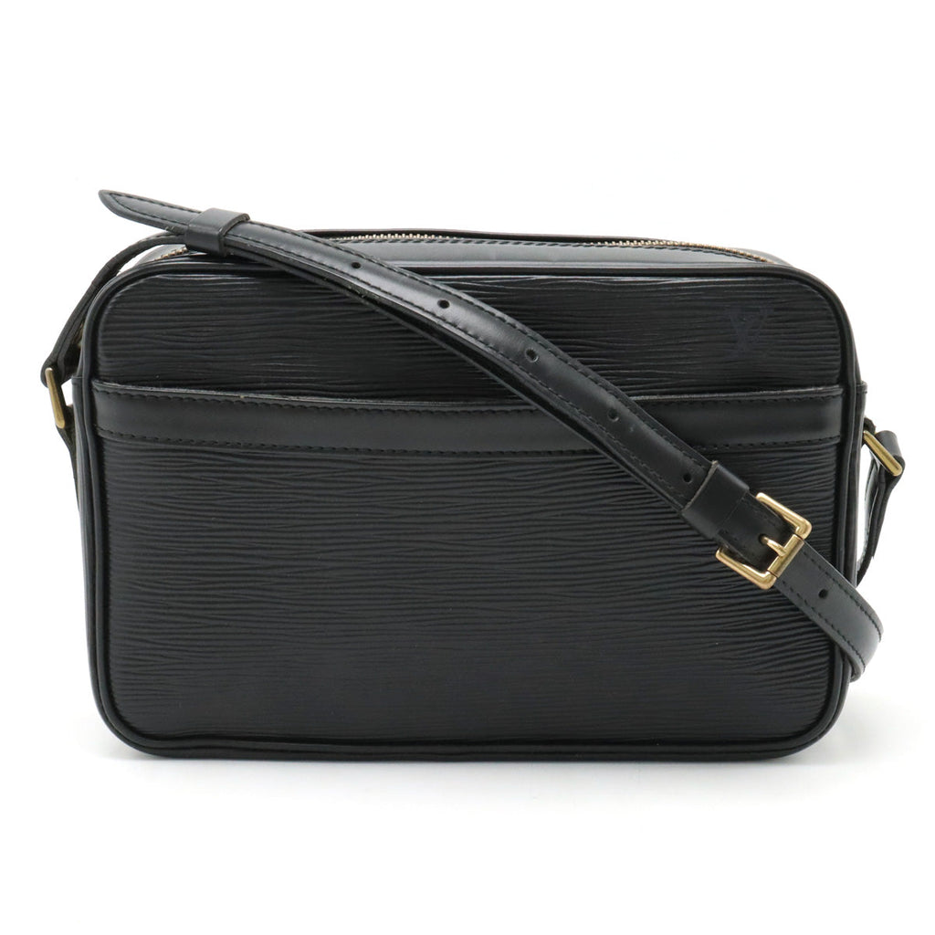 LOUIS VUITTON Louis Vuitton Epic Trocadero 24 Shoulder Bag Leather Noir Black Black Gold  M52312