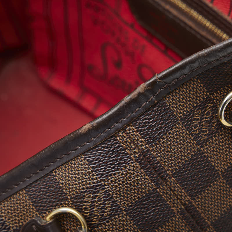 Louis Vuitton Louis Vuitton Damière N51109 Toast Bag PVC/Leather Brown