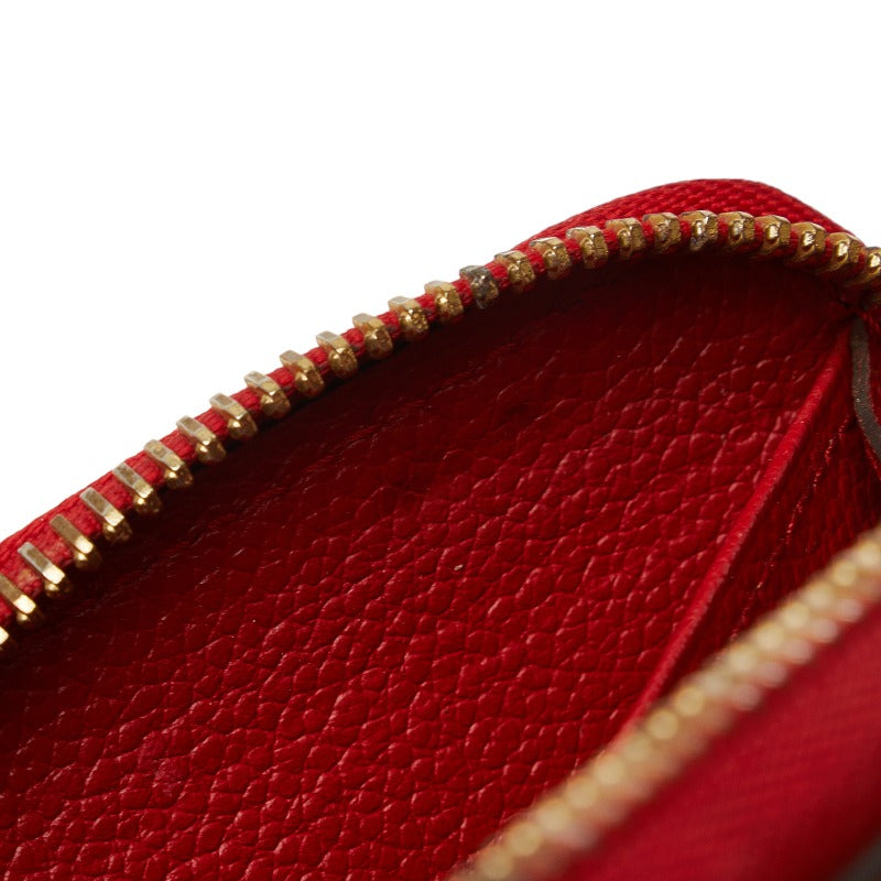 Louis Vuitton Monograms Portfolio Clementine Roundfassner Long Wallet M60169 Red Leather Ladies Louis Vuitton (London)