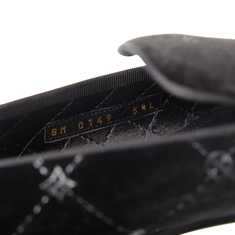 Louis Vuitton Mens Loafers in Velvet Black BM 0149
