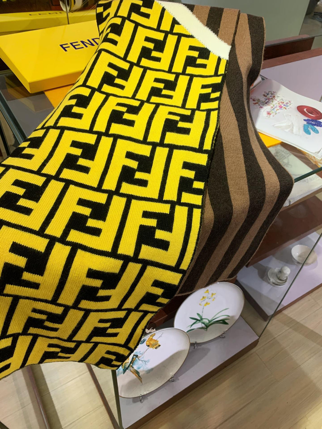 Luxury Fendi  Scarf 008