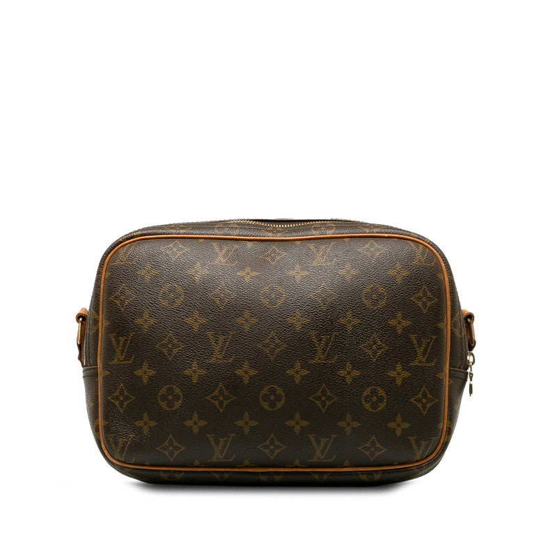 Louis Vuitton Monogram M45254 Shoulder Bag PVC/Leather Brown